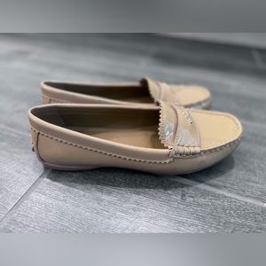 Coach Flat Shoes Women's Size 36.5‎ US 6.5 Odette Tan Loafer